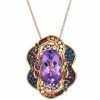 Promo 💯 Le Vian Crazy Collection® Multi-Gemstone Flower Inspired 20 Adjustable Pendant Necklace (7-7/8 Ct. T.w.) In 14k Rose Gold No Color 😉 -Le Vian Shop unnamed file 1016