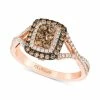 New 🧨 Le Vian Chocolatier® Diamond Halo Ring (5/8 Ct. T.w.) In 14k Rose Gold 🌟 -Le Vian Shop unnamed file 1053