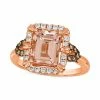 Cheapest ✔️ Le Vian Peach Morganite (1-3/4 Ct. T.w.) & Diamond (1/3 Ct. T.w.) In 14k Rose Gold 14k Strawberry Gold Ring ✔️ -Le Vian Shop unnamed file 1068