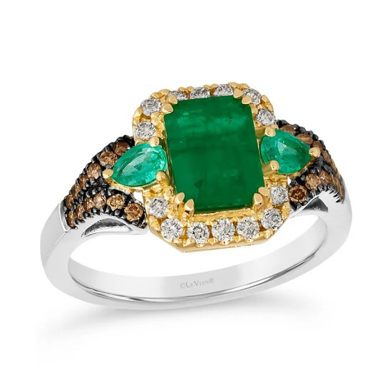 Wholesale 😍 Le Vian Couture® New Emerald (1 Ct. T.w.), Costa Smeralda Emeralds (1/5 Ct. T.w.) & Diamond (3/8 Ct. T.w.) Ring In Platinum & 14k Gold Platinum & 14k Tt Ring 0.38 Dia 0.32 Ne, Em 🔔 3 Wholesale 😍 Le Vian Couture® New Emerald (1 Ct. T.w.), Costa Smeralda Emeralds (1/5 Ct. T.w.) & Diamond (3/8 Ct. T.w.) Ring In Platinum & 14k Gold Platinum & 14k Tt Ring 0.38 Dia 0.32 Ne, Em 🔔