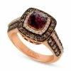 Best Pirce 🎁 Le Vian Raspberry Rhodolite (7/8 Ct. T.w.) & Diamond (3/4 Ct. T.w.) Halo Ring In 14k Rose Gold 😉 -Le Vian Shop unnamed file 1093