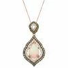 New 🧨 Le Vian Neopolitan Opal (1-1/2 Ct. T.w.) & Diamond (1 Ct. T.w.) Pendant Necklace In 14k Rose Gold 😍 -Le Vian Shop unnamed file 1094