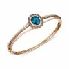 Best Pirce 👍 Le Vian London Blue Topaz (4 Ct. T.w.) & Diamond (2-1/4 Ct. T.w.) Bangle Bracelet In 14k Rose Gold 🔔 -Le Vian Shop unnamed file 1109