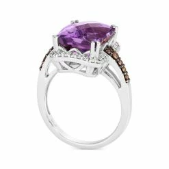 Brand new 🧨 Le Vian Grape Amethyst (5-1/10 Ct. T.w.) & Diamond (1/3 Ct. T.w.) Statement Ring In 14k White Gold 🎁 -Le Vian Shop unnamed file 1152