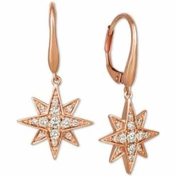 Cheapest 😀 Le Vian Nude Diamonds™ Celestial Star Drop Earrings (3/8 Ct. T.w.) In 14k Rose Gold 😀