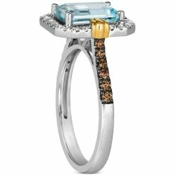 Brand new ✨ Le Vian Sea Blue Aquamarine (2 Ct. T.w.) & Diamond (3/8 Ct. T.w.) Ring In 14k Two-Tone Gold ✨ 10 Brand new ✨ Le Vian Sea Blue Aquamarine (2 Ct. T.w.) & Diamond (3/8 Ct. T.w.) Ring In 14k Two-Tone Gold ✨ -Le Vian Shop unnamed file 1188