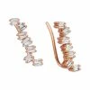 Top 10 🎉 Le Vian Nude Diamond Baguette Cluster Ear Climbers (1/2 Ct. T.w.) In 14k Rose Gold 👏 -Le Vian Shop unnamed file 1197