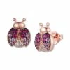 Brand new ✔️ Le Vian Strawberry Ombré Sapphire (1/2 Ct. T.w.) & White Sapphire (1/8 Ct. T.w.) Ladybug Stud Earrings 14k Strawberry Gold Earrings 🧨 -Le Vian Shop unnamed file 1208