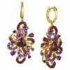 Brand new 😀 Le Vian Crazy Collection® Pomegranate Garnet (4-1/2 Ct. T.w.) & Grape Amethyst (1-1/4 Ct. T.w.) Swirling Drop Earrings In 14k Gold 14k Honey Gold Earrings ✔️ -Le Vian Shop unnamed file 1209