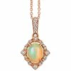 Brand new ⭐ Le Vian Neopolitan Opal (5/8 Ct. T.w.) & Vanilla Diamond (1/6 Ct. T.w.) 18 Pendant Necklace In 14k Rose Gold ✔️ -Le Vian Shop unnamed file 1211
