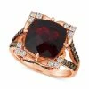 Outlet 🧨 Le Vian Pomegranate Garnet (5-1/4 Ct. T.w.) & Diamond (5/8 Ct. T.w.) Statement Ring In 14k Rose Gold 😍 -Le Vian Shop unnamed file 1219
