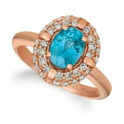 Cheapest 🤩 Le Vian Blue Zircon (1 1/4 Ct.t.w.) And Nude Diamonds™ (5/8 Ct.t.w.) Ring Set In 14k Rose Gold 🧨
