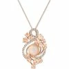 Cheapest ⭐ Le Vian Crazy Collection® Neapolitan Opal (2-9/10 Ct. T.w.), Peach Morganite (3-2/5 Ct. T.w.) And White Topaz (7/10 Ct. T.w.) Pendant Necklace In 14k Rose Gold, Created For Macy's ✔️ -Le Vian Shop unnamed file 1239