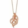 Cheap 🎉 Le Vian Strawberry 'n' Vanilla® Swirl Diamond Pendant Necklace (1/4 Ct. T.w.) In 14k Rose Gold ❤️ -Le Vian Shop unnamed file 1249