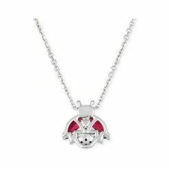 Wholesale 🔔 Le Vian Raspberry Rhodolite (1-1/6 Ct. T.w.) & Diamond (1/10 Ct. T.w.) Ladybug Adjustable 19 Pendant Necklace In 14k White Gold 🔥 -Le Vian Shop unnamed file 1252