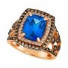 New 💯 Le Vian Chocolatier® Blueberry Tanzanite (3-5/8 Ct. T.w.) & Diamond (7/8 Ct. T.w.) Open Shank Statement In 14k Rose Gold 🛒 -Le Vian Shop unnamed file 1267