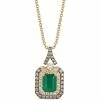 Best Pirce 🤩 Le Vian New Emerald (1-1/5 Ct. T.w.) & Diamond (5/8 Ct. T.w.) 18 Pendant Necklace In 14k Gold 🤩 1 Best Pirce 🤩 Le Vian New Emerald (1-1/5 Ct. T.w.) & Diamond (5/8 Ct. T.w.) 18 Pendant Necklace In 14k Gold 🤩 -Le Vian Shop unnamed file 1269