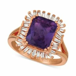 Brand new 😀 Le Vian Amethyst (2-1/2 Ct. T.w.) & Diamond (1/3 C.t. T.w.) Ring In 14k Rose Gold ⭐