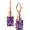 Coupon 🥰 Le Vian Grape Amethyst (12 Ct. T.w.) & Diamond (3/8 Ct. T.w.) Drop Earrings In 14k Rose Gold 🔥 -Le Vian Shop unnamed file 1291