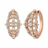 Best deal 💯 Le Vian Nude Diamond Openwork Round & Baguette Hoop Earrings (1-3/8 Ct. T.w.) In 14k Rose Gold Strawberry Gold 🧨 -Le Vian Shop unnamed file 1298