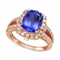 Cheap 🎁 Le Vian Blueberry Tanzanite (2 Ct. T.w.) & Nude Diamond (3/4 Ct. T.w.) Ring In 14k Rose Gold ❤️