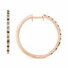 Flash Sale 😍 Le Vian Multicolor Diamond Medium Hoop Earrings (5/8 Ct. T.w.) In 14k Rose Gold 🎁 -Le Vian Shop unnamed file 1332