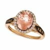 Best reviews of 👍 Le Vian Chocolatier® Peach Morganite™ (1-3/4 Ct. T.w.) & Diamond (3/8 Ct. T.w.) Ring In 14k Rose Gold 🧨