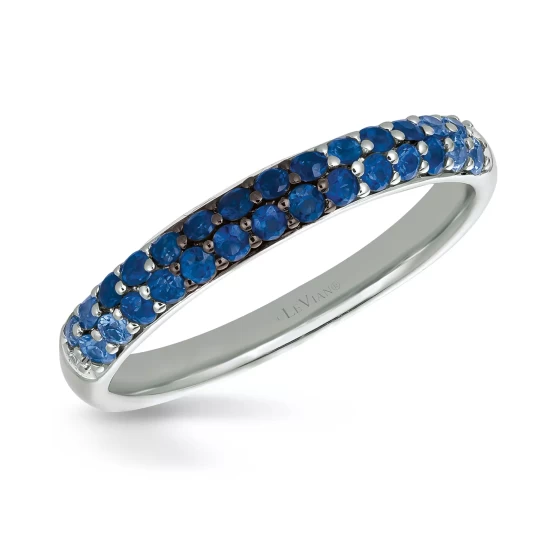 Flash Sale ✔️ Le Vian Ombré Sapphire Band (1/2 Ct. T.w.) In 14k White Gold No Color 🛒 4 Flash Sale ✔️ Le Vian Ombré Sapphire Band (1/2 Ct. T.w.) In 14k White Gold No Color 🛒 - Image 2