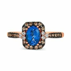 Coupon 👍 Le Vian Blueberry Tanzanite (3/4 Ct. T.w.) & Diamond (1/4 Ct. T.w.) In 14k Rose Gold 🔔 -Le Vian Shop unnamed file 1414
