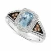 Deals 😉 Le Vian Sea Blue Aquamarine (5/8 Ct. T.w.) & Diamond (1/3 Ct. T.w.) Beaded Ring In 14k White Gold 🎁 -Le Vian Shop unnamed file 1419