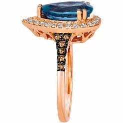 Cheap 🤩 Le Vian Deep Sea Blue Topaz (3 Ct. T.w.) & Diamond (3/8 Ct. T.w.) Teardrop Halo Ring In 14k Rose Gold 14k Strawberry Gold Ring 🥰 -Le Vian Shop unnamed file 1442