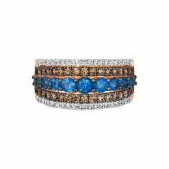 Top 10 🥰 Le Vian Chocolatier® Blueberry Sapphire (1-1/6 Ct. T.w.) & Diamond (7/8 Ct. T.w.) Multirow Ring In 14k Rose Gold 🔥 -Le Vian Shop unnamed file 1445