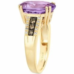 Best Sale ⌛ Le Vian Grape Amethyst (3-7/8 Ct. T.w.) & Diamond (1/5 Ct. T.w.) Statement Ring In 14k Gold 🥰 -Le Vian Shop unnamed file 1451