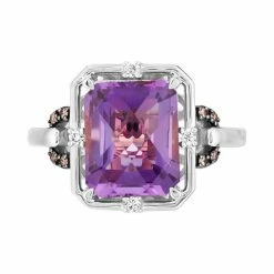 Cheapest ⌛ Le Vian Grape Amethyst (3-3/4 Ct. T.w.) & Diamond (1/10 Ct. T.w.) Statement Ring In 14k White Gold 🌟 -Le Vian Shop unnamed file 1457