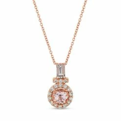 Deals 👍 Le Vian Peach Morganite™ (3/4 Ct.t.w.) And Nude Diamonds™ (1/4 Ct.t.w.) Pendant Set In 14k Rose Gold 😀