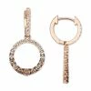Deals 🧨 Le Vian Diamond Ombré Dangle Hoop Earrings (1-1/3 Ct. T.w.) In 14k Rose Gold ⭐ -Le Vian Shop unnamed file 1502