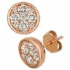 Best Pirce 🎁 Le Vian Strawberry & Nude™ Diamond Cluster Stud Earrings (1 Ct T.w.) Rose Gold 💯 -Le Vian Shop unnamed file 1511