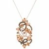 Budget 🔔 Le Vian Crazy Collection® Diamond Fancy Scroll Floral 18 Pendant Necklace (1-1/5 Ct. T.w.) In 14k Rose Gold 🤩 -Le Vian Shop unnamed file 1522