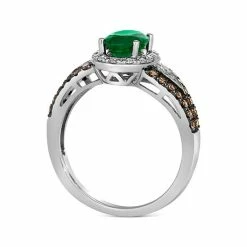 Promo 👍 Le Vian Emerald (7/8 Ct. T.w.) & Diamond (1/2 Ct. T.w.) Halo Ring In 14k White Gold 🧨 9 Promo 👍 Le Vian Emerald (7/8 Ct. T.w.) & Diamond (1/2 Ct. T.w.) Halo Ring In 14k White Gold 🧨 -Le Vian Shop unnamed file 1533