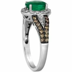 Promo 👍 Le Vian Emerald (7/8 Ct. T.w.) & Diamond (1/2 Ct. T.w.) Halo Ring In 14k White Gold 🧨 10 Promo 👍 Le Vian Emerald (7/8 Ct. T.w.) & Diamond (1/2 Ct. T.w.) Halo Ring In 14k White Gold 🧨 -Le Vian Shop unnamed file 1534