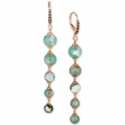 Cheap 🔔 Le Vian Peacock Aquaprase (21-3/8 Ct. T.w.) & Diamond (1/5 Ct. T.w.) Drop Earrings In 14k Rose Gold 💯 -Le Vian Shop unnamed file 1538