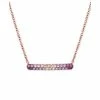 Promo 🧨 Le Vian Strawberry Layer Cake Ruby Pink Sapphire (5/8 Ct. T.w.) And Vanilla Sapphire (1/6 Ct. T.w.) 18 Bar Necklace In 14k Rose Gold 🔔 -Le Vian Shop unnamed file 1539