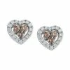 Budget 🔥 Le Vian Diamond Heart Stud Earrings (1-3/8 Ct. T.w.) In 14k White Gold 🎉 -Le Vian Shop unnamed file 1549