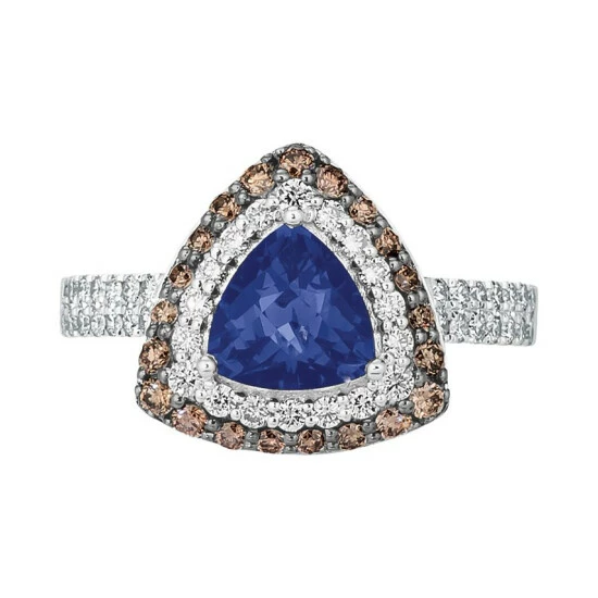 Promo ๐ Le Vian Blueberry Tanzanite (1-1/10 Ct. T.w.) & Diamond (3/4 Ct. T.w.) Halo Ring In 14k White Gold โจ 3 Promo ๐ Le Vian Blueberry Tanzanite (1-1/10 Ct. T.w.) & Diamond (3/4 Ct. T.w.) Halo Ring In 14k White Gold โจ