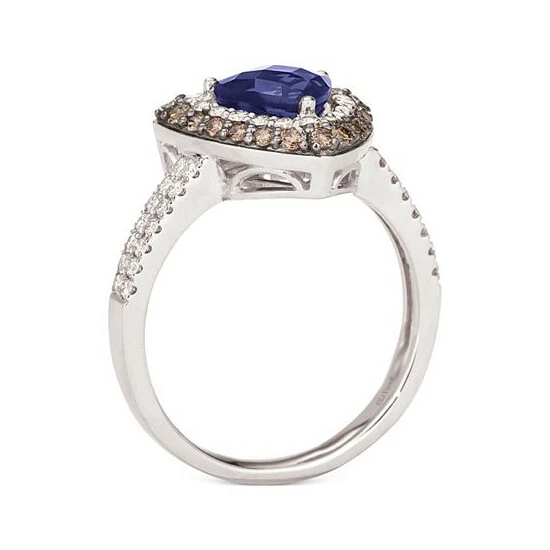 Promo ๐ Le Vian Blueberry Tanzanite (1-1/10 Ct. T.w.) & Diamond (3/4 Ct. T.w.) Halo Ring In 14k White Gold โจ 5 Promo ๐ Le Vian Blueberry Tanzanite (1-1/10 Ct. T.w.) & Diamond (3/4 Ct. T.w.) Halo Ring In 14k White Gold โจ - Image 3