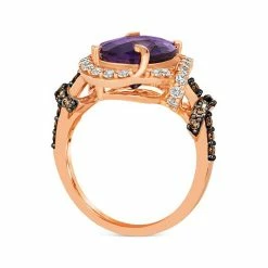 Best reviews of 🛒 Le Vian Grape Amethyst (4-1/2 Ct. T.w.) & Diamond (7/8 Ct. T.w.) Halo Ring In 14k Rose Gold 🧨 -Le Vian Shop unnamed file 1577