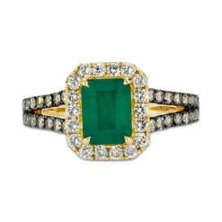 Top 10 👍 Le Vian New Emerald (1-1/5 Ct. T.w.) & Diamond (7/8 Ct. T.w.) Halo Split Shank Ring In 14k Gold 💯 10 Top 10 👍 Le Vian New Emerald (1-1/5 Ct. T.w.) & Diamond (7/8 Ct. T.w.) Halo Split Shank Ring In 14k Gold 💯 -Le Vian Shop unnamed file 1582
