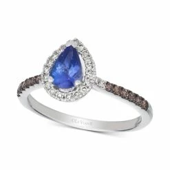 Coupon ๐ Le Vian Blueberry Tanzanite (1/2 Ct. T.w.) & Diamond (1/3 Ct. T.w.) Ring In 14k White Gold ๐