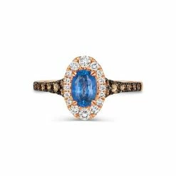 Cheapest ✨ Le Vian Cornflower Ceylon Blue Sapphire (5/8 Ct. T.w.) & Diamond (1/2 Ct. T.w.) Oval Halo Ring In 14k Rose Gold 🤩 -Le Vian Shop unnamed file 1604