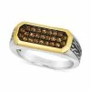 Best Sale 😍 Le Vian Men's Chocolate Quartz Cluster Ring (1/2 Ct. T.w.) In 14k Gold & Sterling Silver 😀 -Le Vian Shop unnamed file 1607